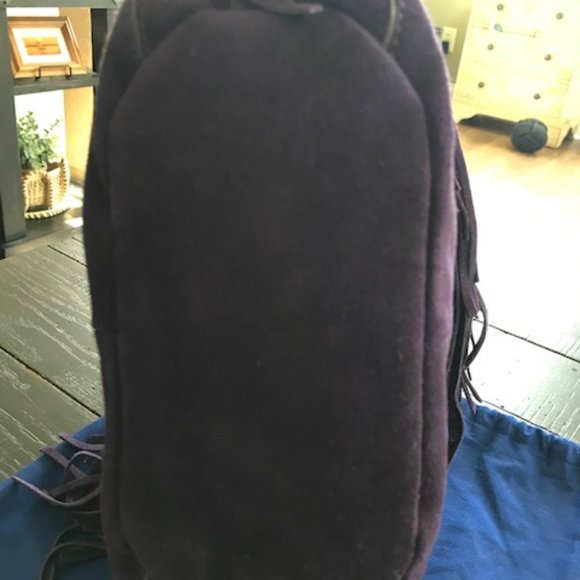 NWT Rebecca Minkoff Suede Fiona Mini Bucket Bag - Picture 12 of 13